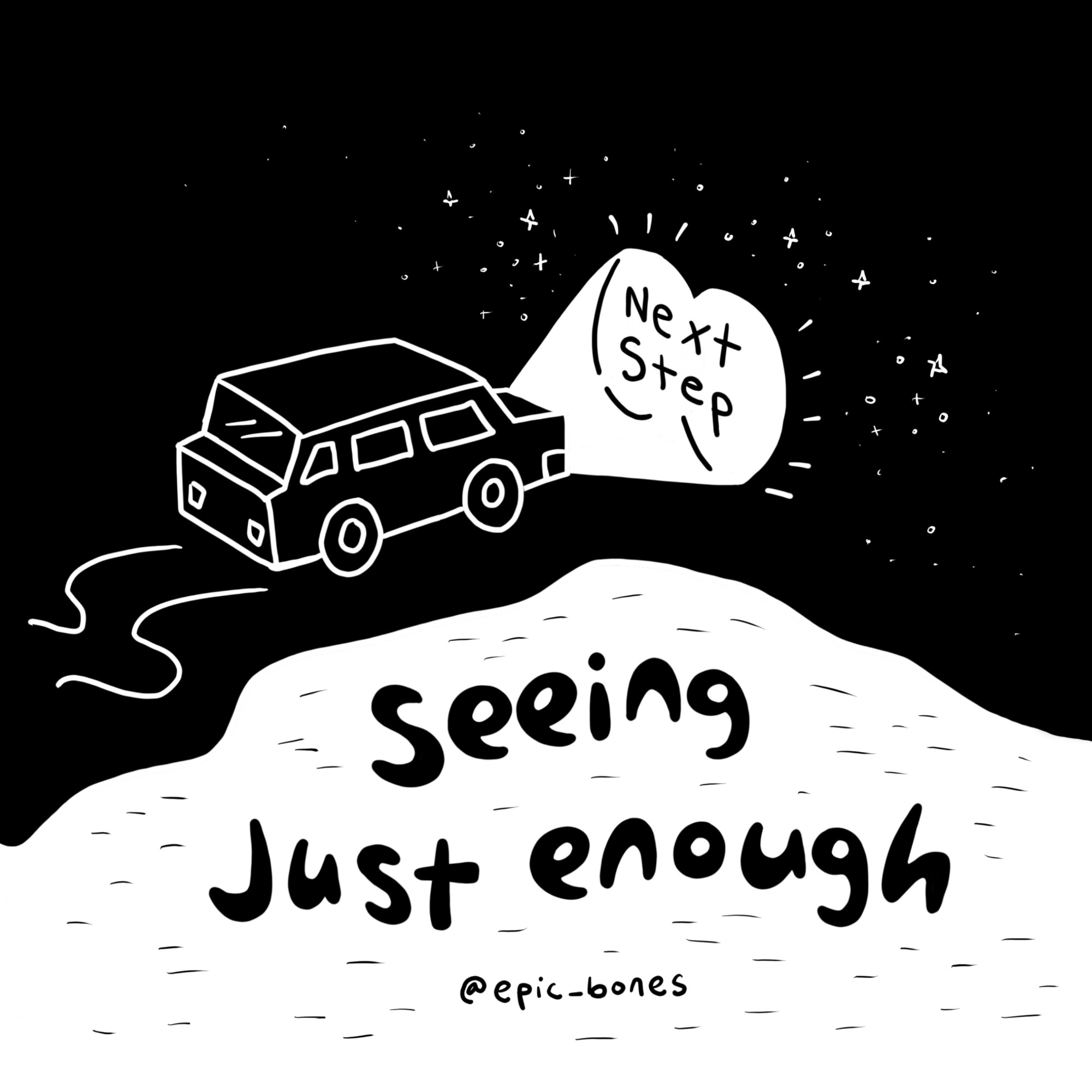 mindset and mindfulness illustration by epic bones