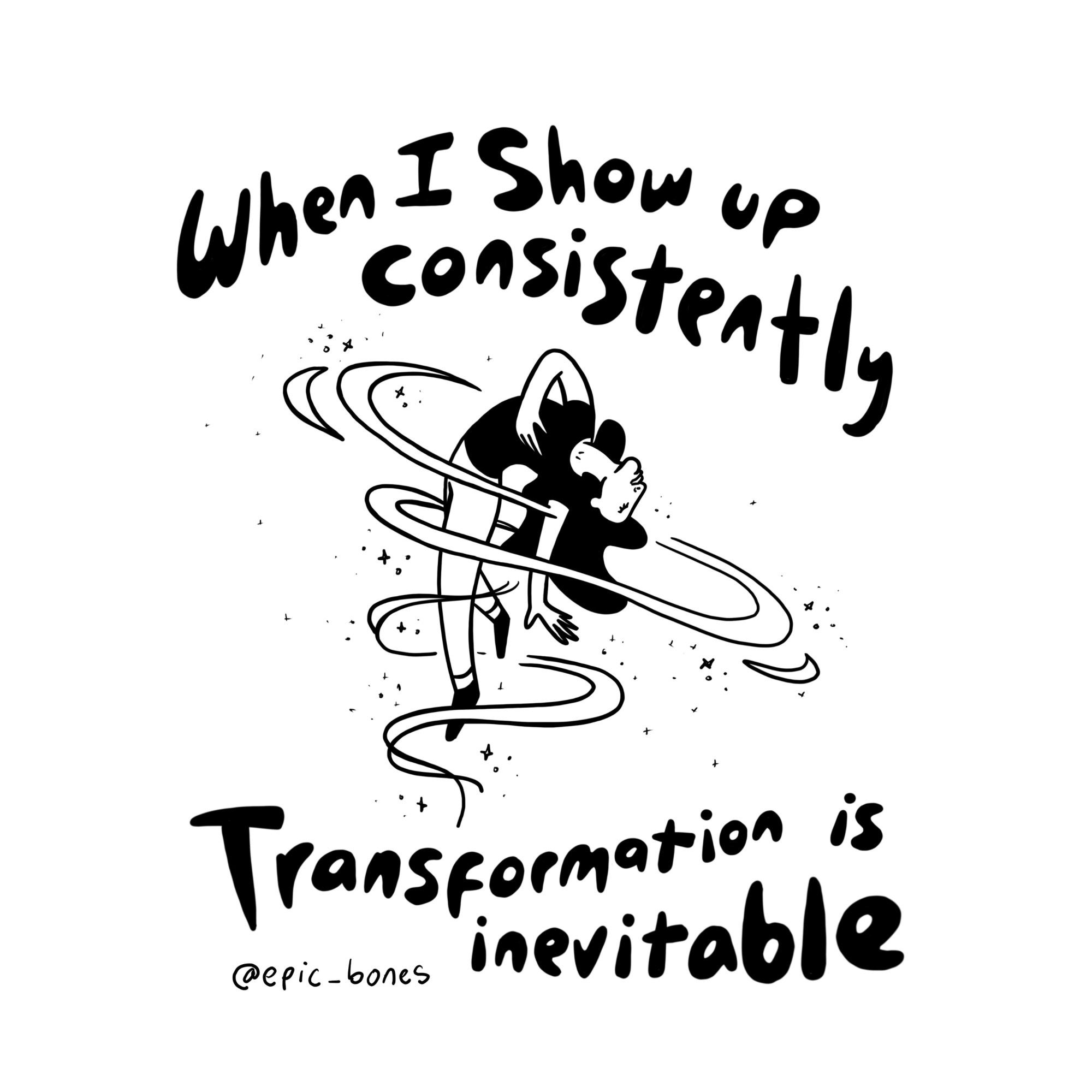 manifestation art / illustration by epic bones